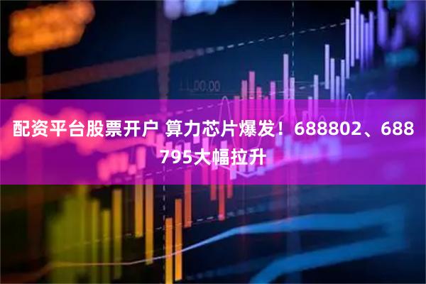 配资平台股票开户 算力芯片爆发!688802、688795大幅拉升